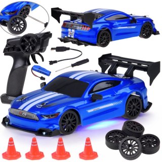 JOKOMISIADA Zdalnie sterowany samochód sportowy 4x4 z funkcją driftu 1:24 RC0795