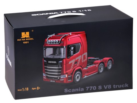 JOKOMISIADA Ciężarówka Zdalnie sterowana Scania 770 S V8 licencja + Pilot RC0788
