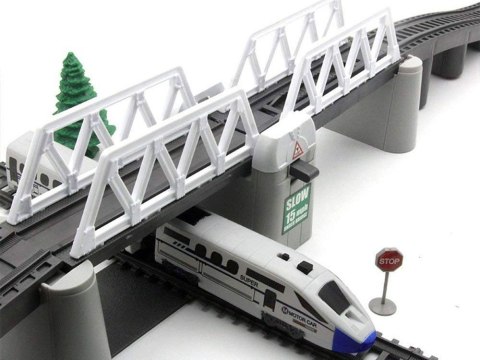 JOKOMISIADA Długa nowoczesna Kolejka elektryczna 914cm RC0464