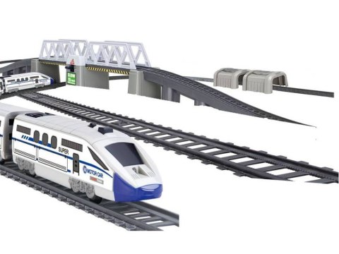 JOKOMISIADA Długa nowoczesna Kolejka elektryczna 914cm RC0464