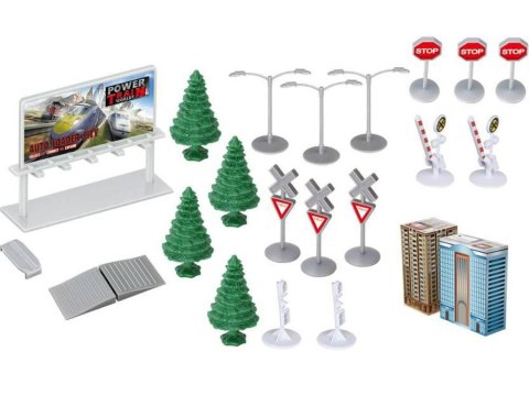 JOKOMISIADA Długa nowoczesna Kolejka elektryczna 914cm RC0464