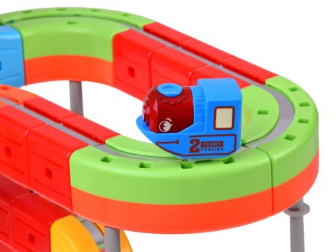 JOKOMISIADA KLOCKI MAGNETYCZNE Tor magnetyczny dla pociągów - 178ele kolejka DIY ZA6331