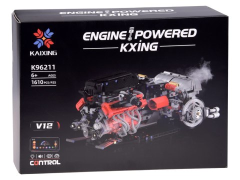 JOKOMISIADA Klocki techniczne Zbuduj SILNIK na akumulator Generator pary 1610el. ZA6373