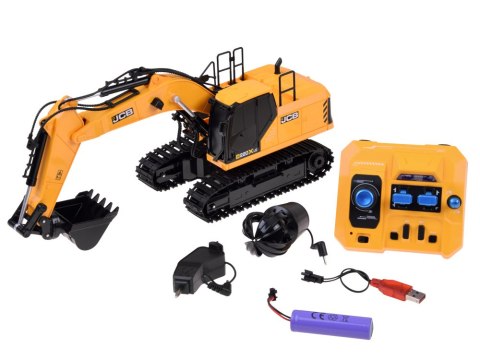 JOKOMISIADA Koparka zdalnie sterowana na licencji JCB + 3 końcówki RC0790