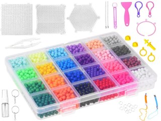 JOKOMISIADA Magiczne wodne koraliki 24 kolory Diy Magic kreatywny zestaw ZA4386