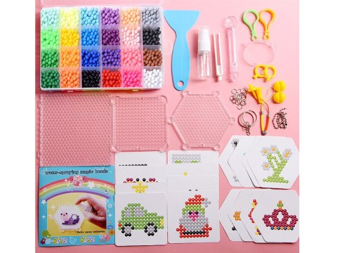 JOKOMISIADA Magiczne wodne koraliki 24 kolory Diy Magic kreatywny zestaw ZA4386