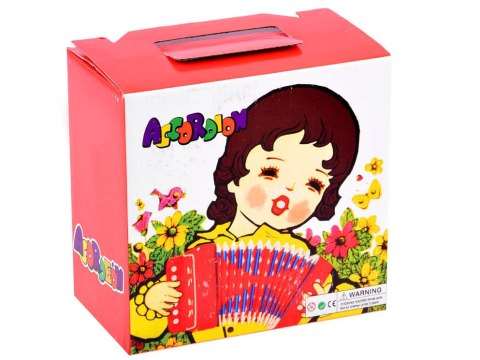 JOKOMISIADA Muzyczny AKORDEON DLA DZIECI harmonijka IN0026