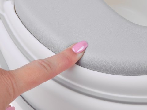 JOKOMISIADA Nocnik dla dziecka 3w1 Nocnik Podest Nakładka na Sedes z Podnóżkiem ZA6574