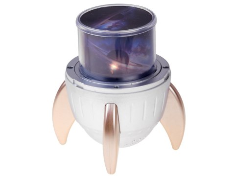 JOKOMISIADA Projektor Rzutnik Gwiazd Kosmos Rakieta Lampka Nocna Bluetooth ZA6314