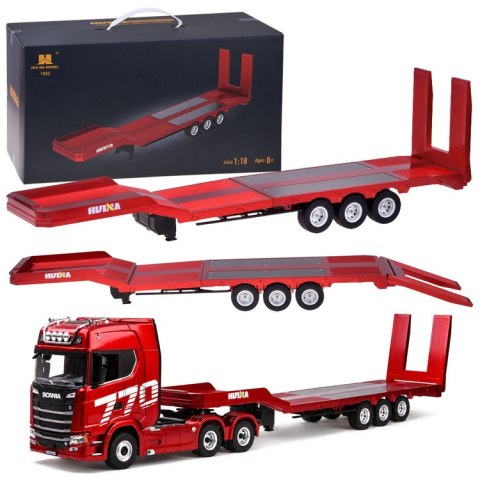 JOKOMISIADA Przyczepa Naczepa 1502 Zdalnie Sterowana do ciągnik Scania 1501 RC0789