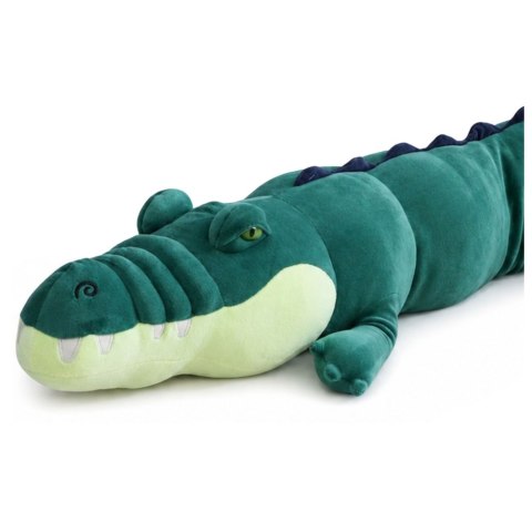 LEAN Toys Duży Pluszowy Krokodyl Maskotka Przytulanka Realistyczny Zielony 150 cm
