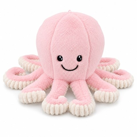 LEAN Toys Pluszowa Ośmiornica Maskotka Przytulanka Sprężyste Macki Różowa 50 cm