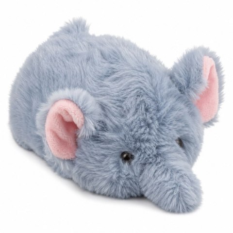 LEAN Toys Pluszowy Słonik Maskotka Przytulanka Miękki Mały Szary 18 cm