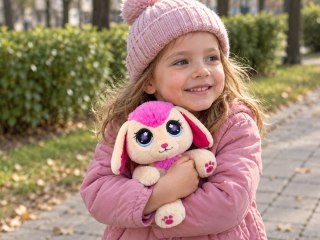 Hasbro Hasbro Littlest Pet Shop maskotka beżowy KRÓLICZEK 16cm ZA6725