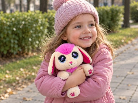 Hasbro Hasbro Littlest Pet Shop maskotka beżowy KRÓLICZEK 16cm ZA6725