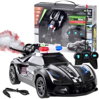 JOKOMISIADA Auto zdalnie sterowane Policja dym światło RC0596