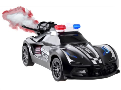 JOKOMISIADA Auto zdalnie sterowane Policja dym światło RC0596
