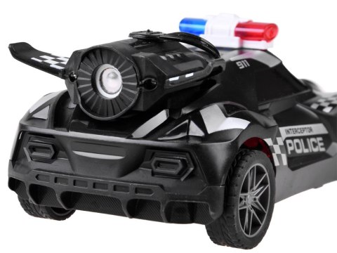 JOKOMISIADA Auto zdalnie sterowane Policja dym światło RC0596