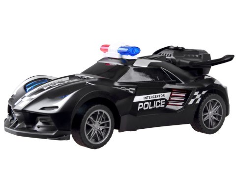 JOKOMISIADA Auto zdalnie sterowane Policja dym światło RC0596