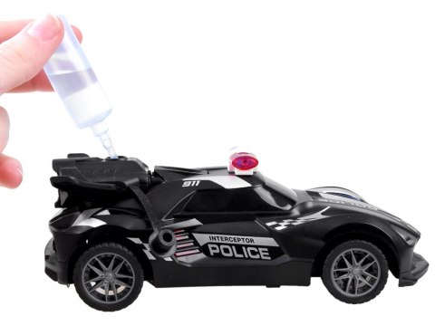 JOKOMISIADA Auto zdalnie sterowane Policja dym światło RC0596