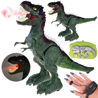 JOKOMISIADA Dinozaur zdalnie sterowany gestem pilot RC 2w1 zieje ryczy świeci RC0625 ZI