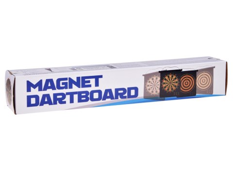 JOKOMISIADA Duża Tarcza Magnetyczna DartBoard Dwustronna 6 Rzutek Lotki GR0865