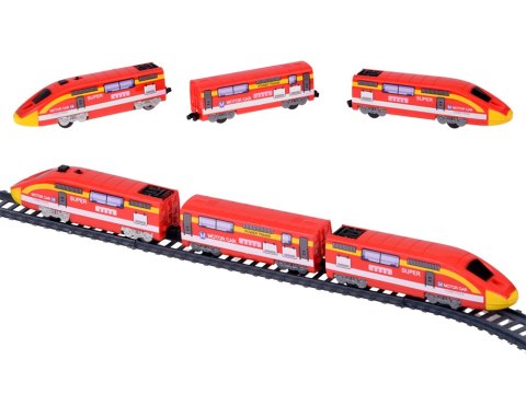 JOKOMISIADA Elektryczna kolejka POCIĄG dla dzieci + Dworzec Perony Tory 300 cm RC0782