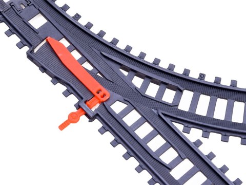 JOKOMISIADA Kolejka Elektryczna Pociąg CARGO Stacja Dźwig 4 Wagony Tory 670 cm RC0779