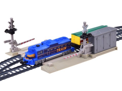 JOKOMISIADA Kolejka Elektryczna Pociąg Towarowy Tory 335 cm Przejazd Rogatki RC0781