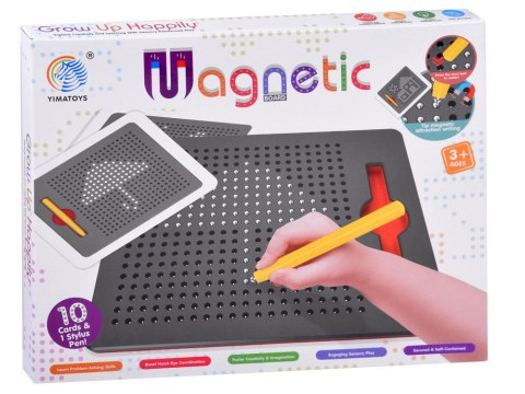 JOKOMISIADA Kreatywna Tablica z kulkami magnetycznymi Kreatywna zabawa ZA4187