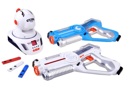 JOKOMISIADA Laserowe pistolety + projektor Laser ZA4368