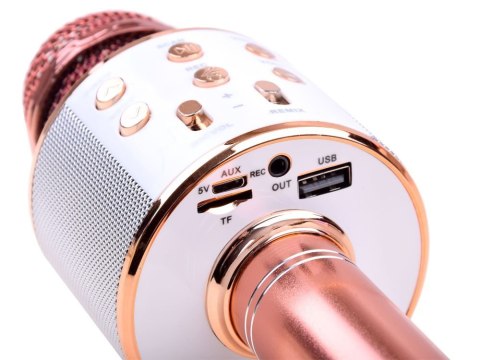 JOKOMISIADA Mikrofon bezprzewodowy karaoke głośnik modulacja głosu bluetooth IN0136