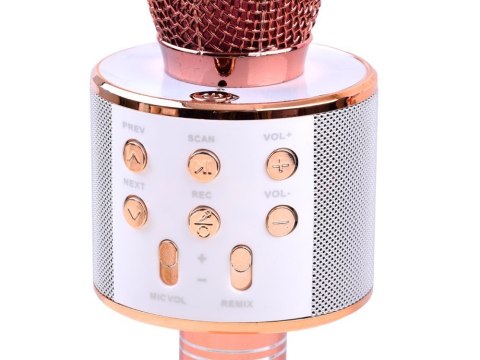 JOKOMISIADA Mikrofon bezprzewodowy karaoke głośnik modulacja głosu bluetooth IN0136