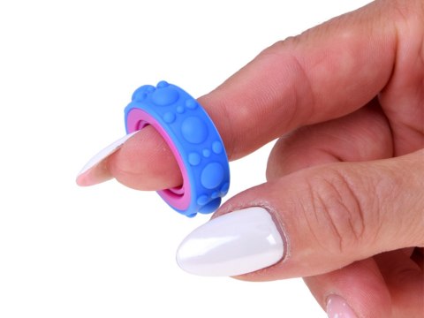JOKOMISIADA Pierścienie Sensoryczne Obrotowe Fidget Zabawka Antystresowa 6 szt. ZA6619