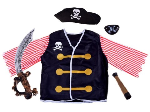 JOKOMISIADA Strój pirata z mieczem Kostium dziecięcy ZA3171