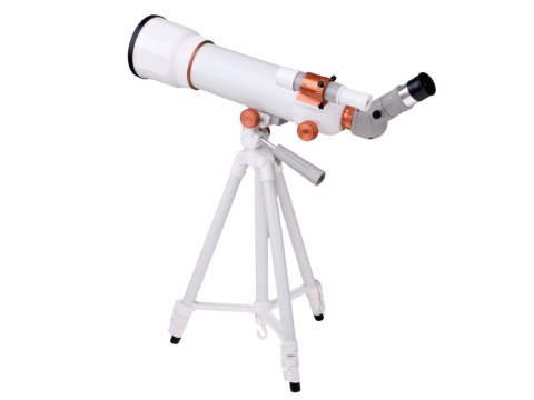 JOKOMISIADA Teleskop dla Dzieci Statyw 107 cm 4 Okulary Luneta Celownik ES0029