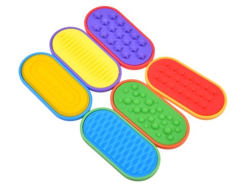 JOKOMISIADA Zabawki Suwaki Sensoryczne Magnetyczne Antystresowe Fidget Toys 6szt ZA6422