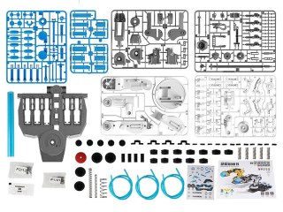 JOKOMISIADA Zestaw edukacyjny - Zrób to sam ROBOT 3w1 Hydrauliczne ramię 220 ele ZA4199