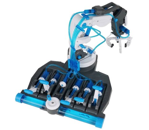 JOKOMISIADA Zestaw edukacyjny - Zrób to sam ROBOT 3w1 Hydrauliczne ramię 220 ele ZA4199