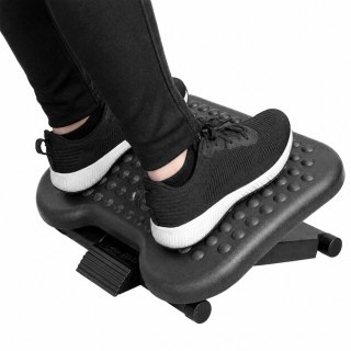 LEAN Podnóżek Regulowany Biurowy Pod Biurko Ergonomiczny Z Wypustkami 3 Poziomy
