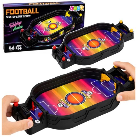 LEAN TOYS Mini Gra Stołowa Zręcznościowa Piłka Nożna Football Dla 2 Graczy Plansza
