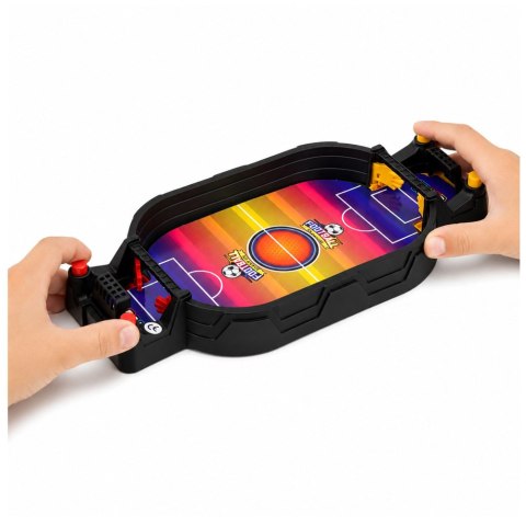 LEAN TOYS Mini Gra Stołowa Zręcznościowa Piłka Nożna Football Dla 2 Graczy Plansza