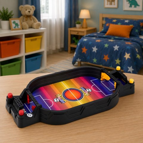 LEAN TOYS Mini Gra Stołowa Zręcznościowa Piłka Nożna Football Dla 2 Graczy Plansza