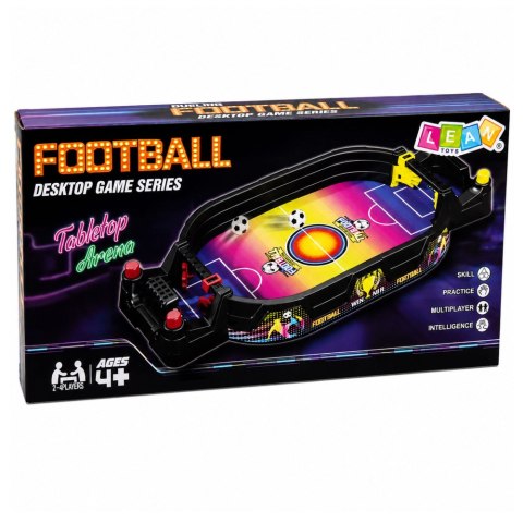 LEAN TOYS Mini Gra Stołowa Zręcznościowa Piłka Nożna Football Dla 2 Graczy Plansza
