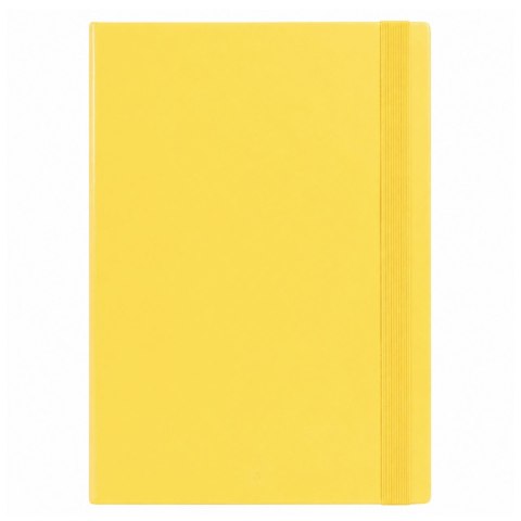 LEAN Teczka Skrzydłowa Na Dokumenty Z Gumką Twarda Biurowa Żółta A4/4,5 cm
