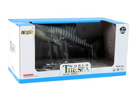 LEAN Toys Duża Figurka Kolekcjonerska Rekin Wielorybi World The Sea