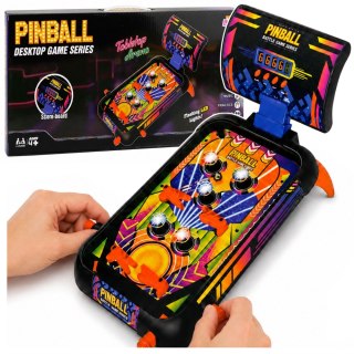 LEAN Toys Gra Zręcznościowa Pinball Stołowy Flipper Licznik Punktów Światła Dźwięki
