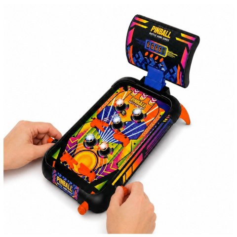 LEAN Toys Gra Zręcznościowa Pinball Stołowy Flipper Licznik Punktów Światła Dźwięki