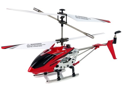 LEAN Toys Helikopter SYMA S107H Zdalnie Sterowany 2,4G Czerwony