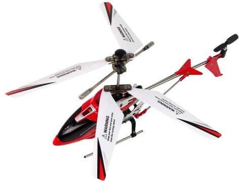 LEAN Toys Helikopter SYMA S107H Zdalnie Sterowany 2,4G Czerwony